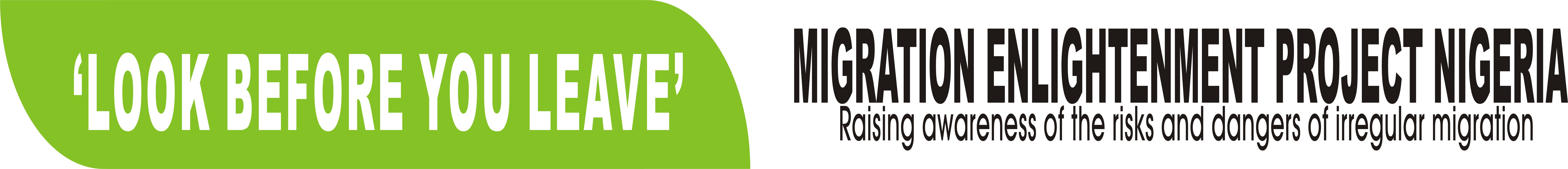 Look Before You Leave